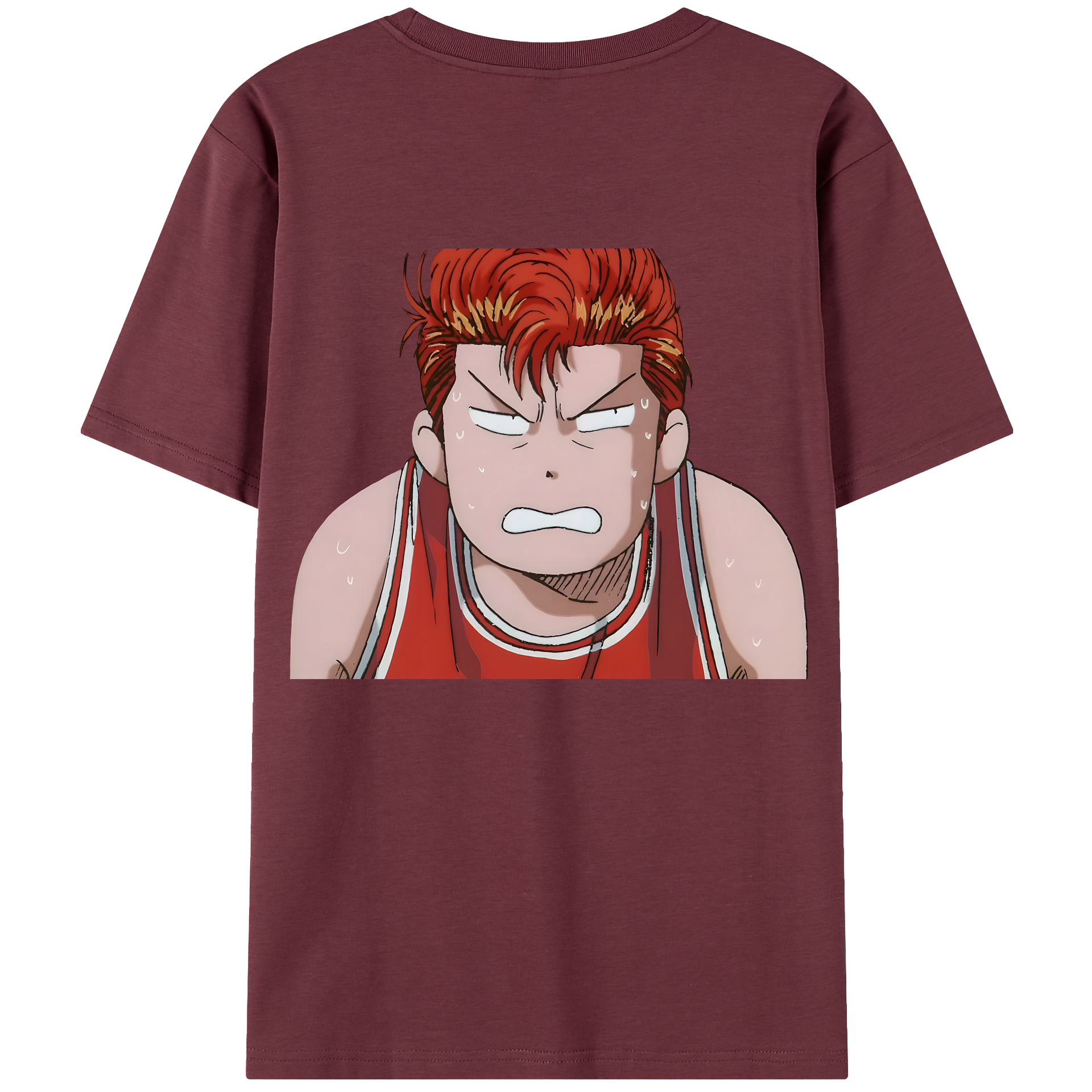SLAM DUNK／スラムダンク 綿100％半袖Tシャツ（背面プリント）